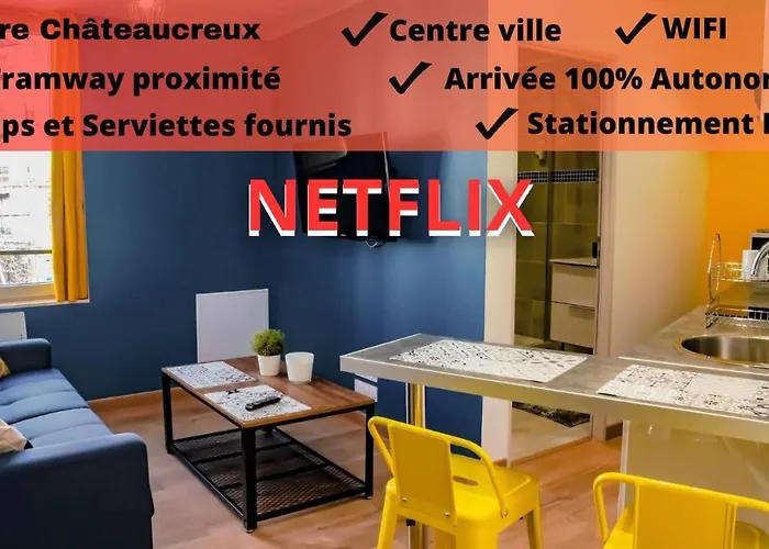 Appart'Hotel Le Chateaucreux Centre Ville,Gare
