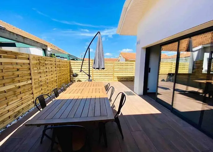 Villa détente à 150 m de l'océan - Bisca Plage