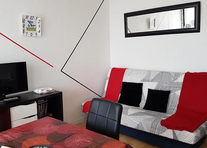 Studio-cabine simple et fonctionnel à Houlgate