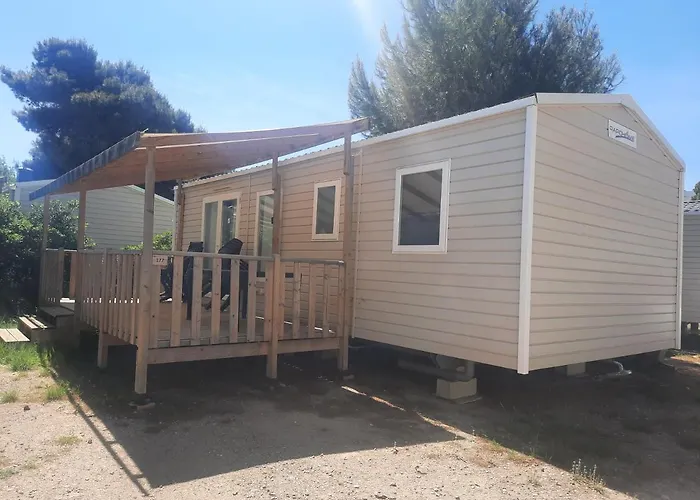 Mobil-Home - Clim- Camping Narbonne-Plage 4 Etoiles - 017