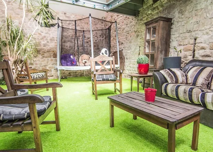 Appartement avec jardin intérieur 4 pers centre ville