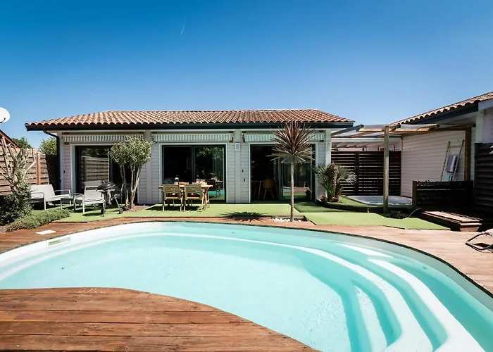 Villa Eden Bleu - Piscine et jacuzzi privé - Logement classé 4 étoiles