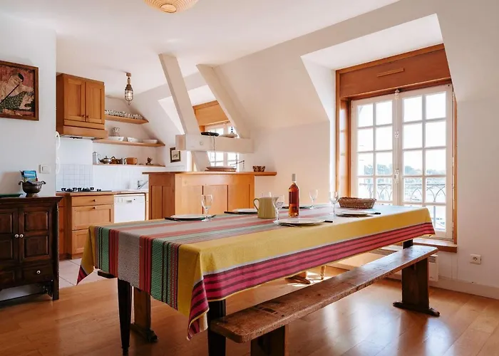 La Trinité/Mer, appt spacieux 4p, 100m², 3 ch, wifi, animaux admis - FR-1-477-79