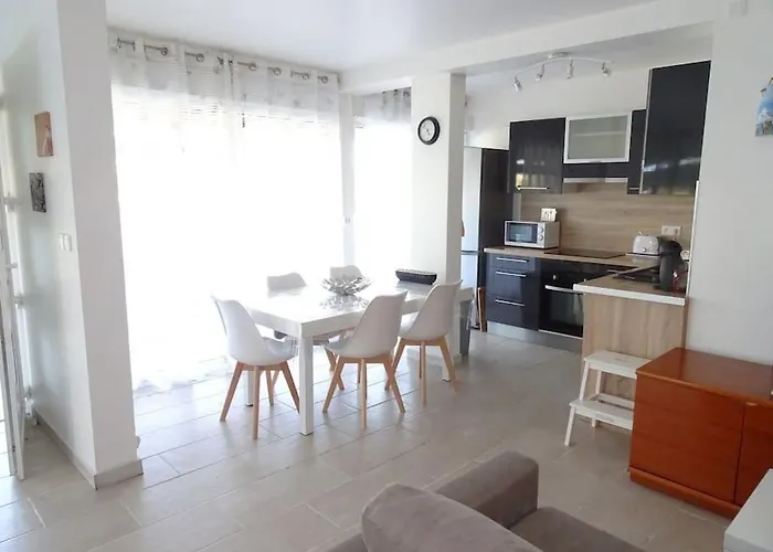 Appartement à 5mn de la plage en RdC