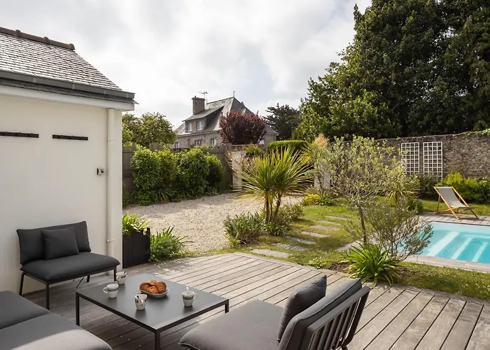 La Villa Des Rochettes - Charmante Maison Avec Piscine Et Jardin