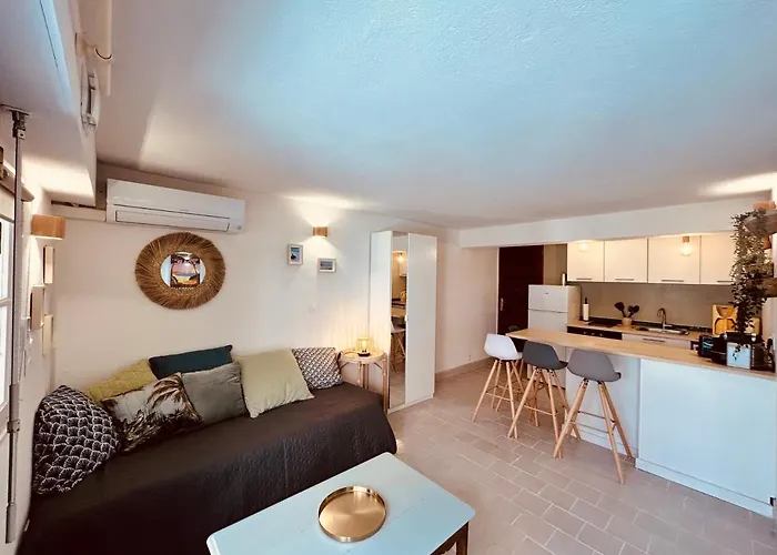 Île de Porquerolles, studio charmant, sans wifi