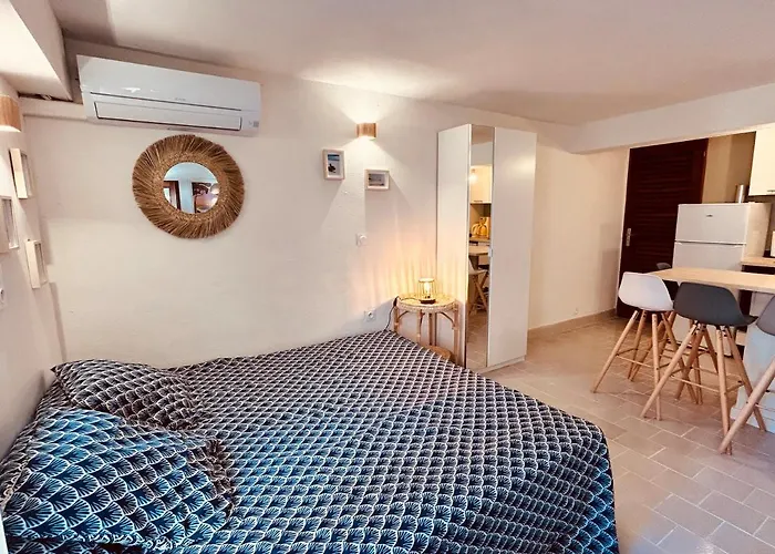 Île de Porquerolles, studio charmant, sans wifi