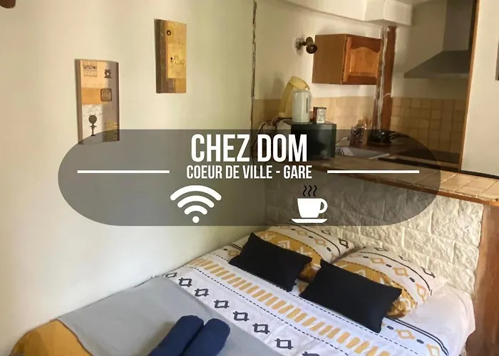 Chez Dom - Coeur De Ville Historique - Gare- Wifi