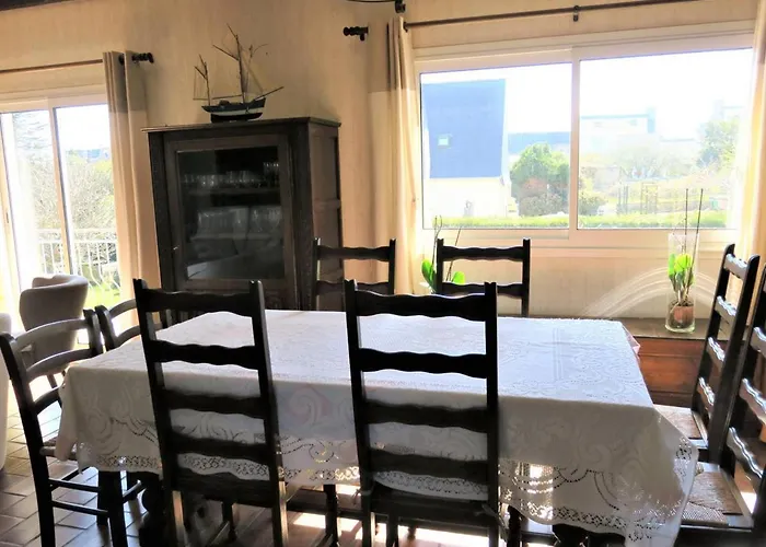 Maison conviviale avec jardin, WIFI gratuit, à 900m de la plage de Trestraou, Perros-Guirec - FR-1-368-291