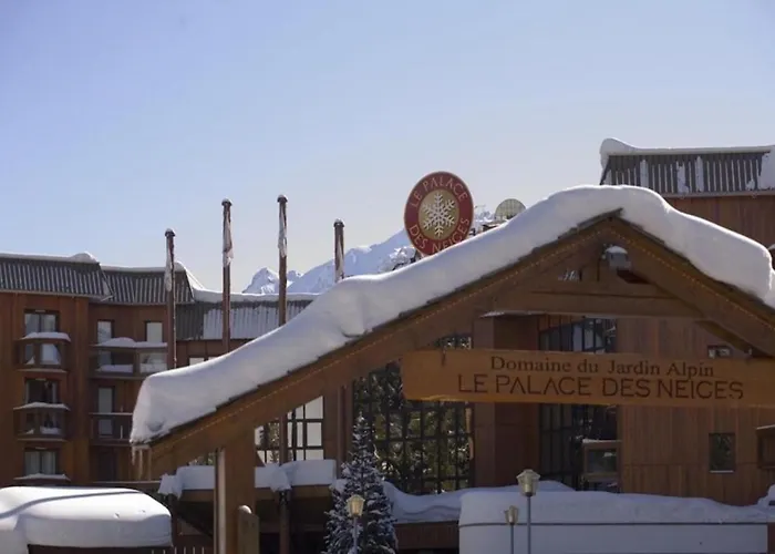 Hôtel avec piscine: Résidence Le Domaine du Jardin Alpin - Courchevel 1850