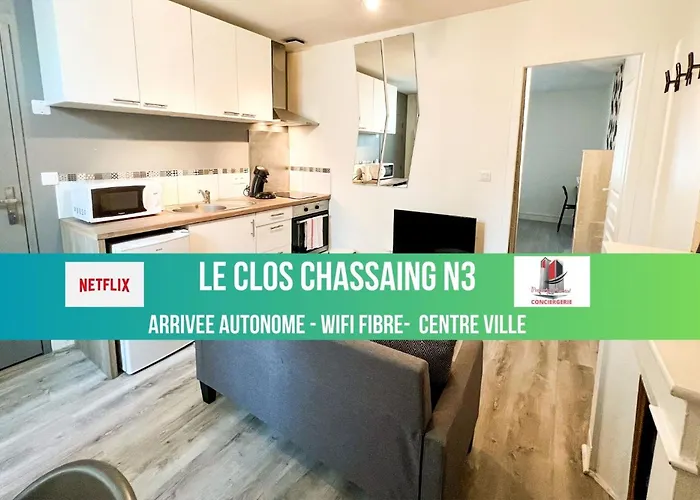 LE CLOS CHASSAING N3 - Wifi - Centre ville-PROPERTY RENTAL NM