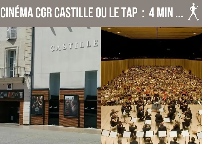 Appart Le Gambetta 2Ch 3Lits Hyper Centre Poitiers