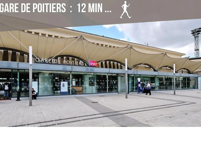 Appart Le Gambetta 2Ch 3Lits Hyper Centre Poitiers