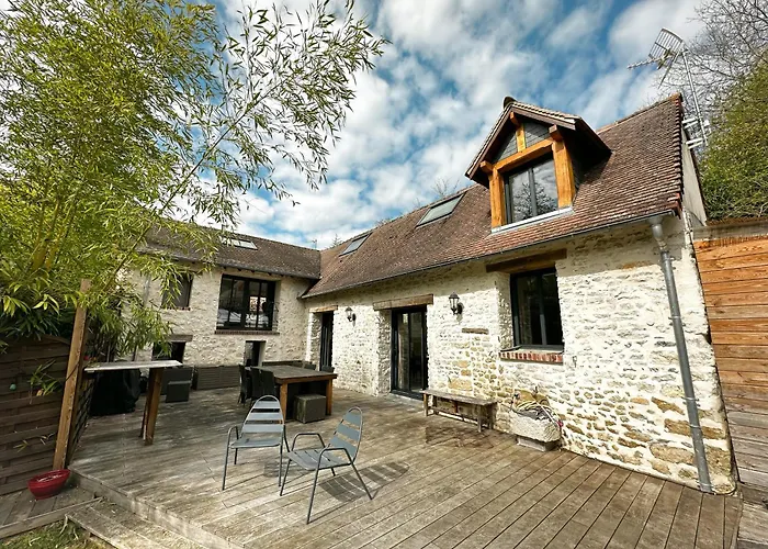W27B - Alla Prima, Super Villa Au Coeur De Giverny