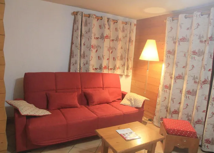 Appartement Chaleureux Les Houches 29 M² Piscine Partagee