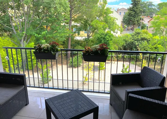 Appartement design au cœur de Montpellier avec parking privé