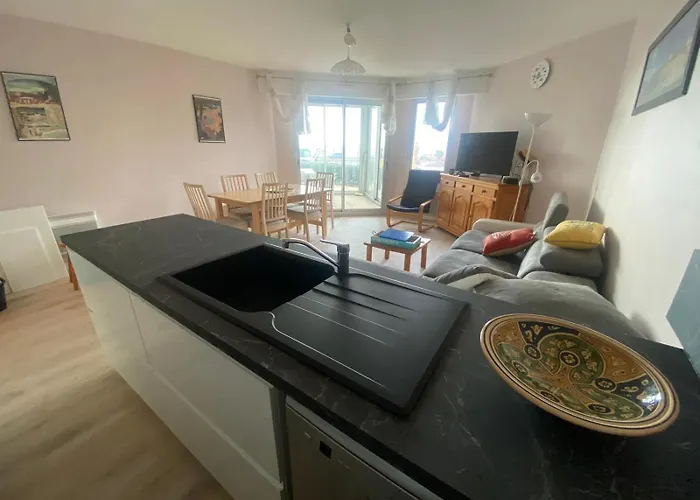 Appartement T3 - 4 personnes - Face Océan - Thalasso
