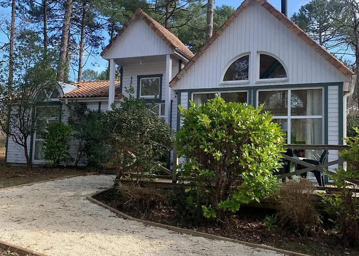 Villa 3 ch, proche lac et océan, au calme, animaux admis - FR-1-319-371