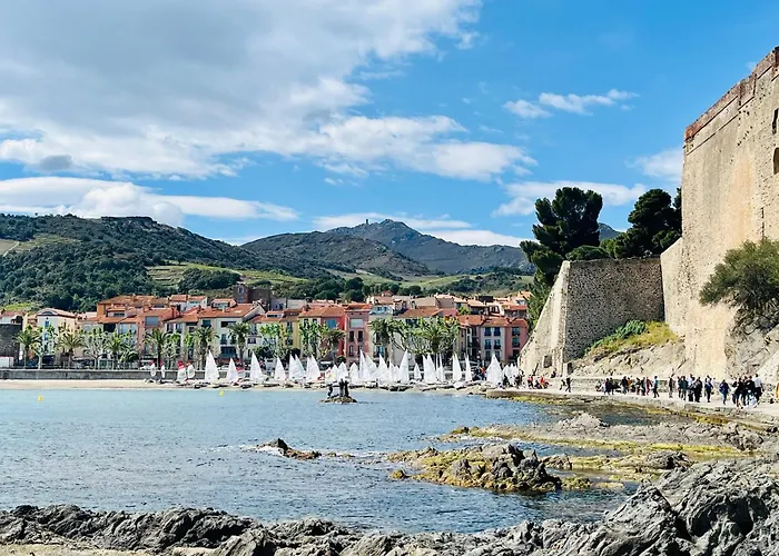 Vue exceptionnelle sur la baie de Collioure