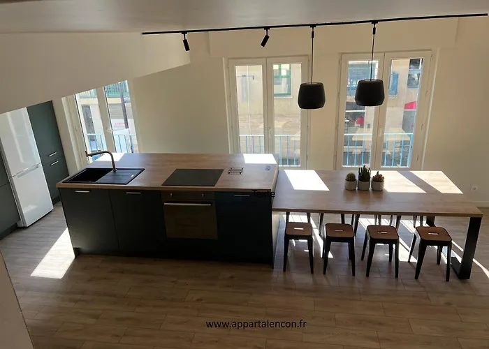 Grand appartement lumineux en plein centre-ville