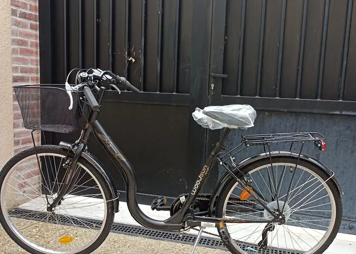 Magnifique Studio Climatisation, Parking A Velos, Velos En Option, Centre Ville Parking Prive Jardin