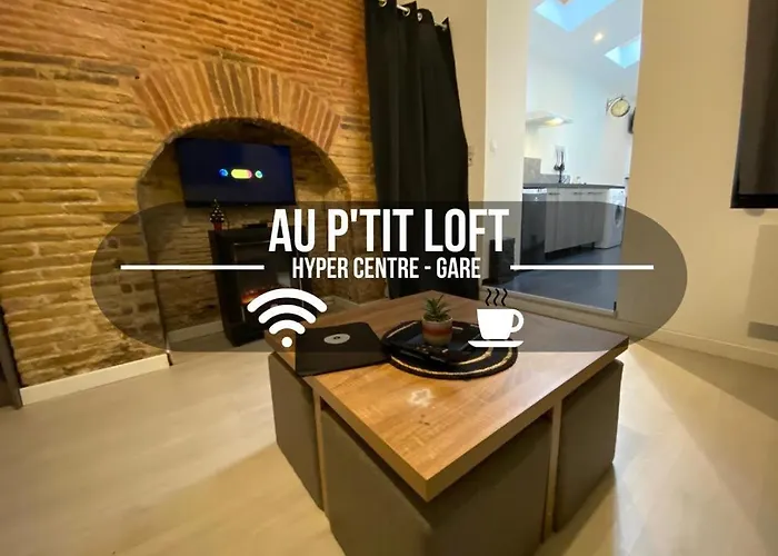 Au P'Tit Loft - Wifi Fibre - Orange Tv - Hyper Centre - Gare