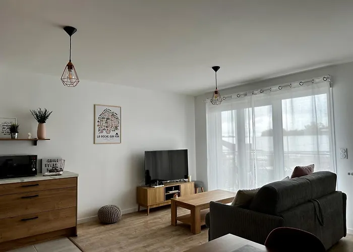 T2 Cosy Equipe Tout Confort Et Balcon