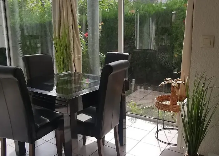 Rêve de Bisca Appartement spacieux avec jardin privatif piscine et parking privés