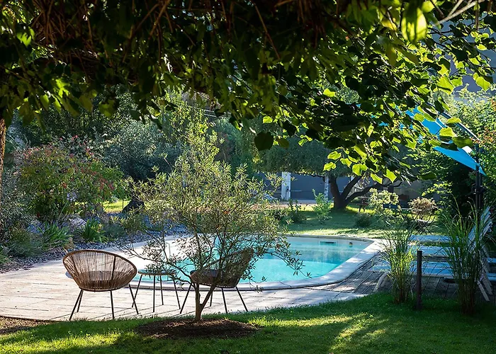 O'Myosotis - 400m Centre Historique - Parking Gratuit - Piscine et Jardin