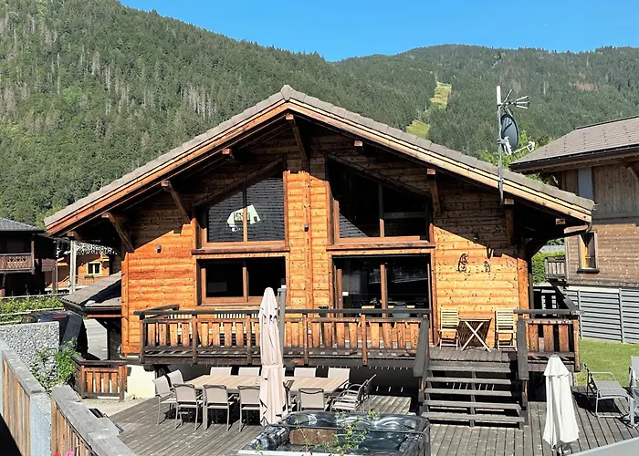 Hotel pres du College: Chalet Paradis Blanc Morzine