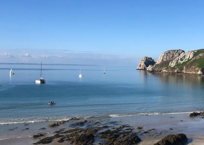 Nouveau ! La Cabine Du Bout Du Monde Gl03 -Ar Men, Votre Maison De Vacances De Haut Standing A Crozon