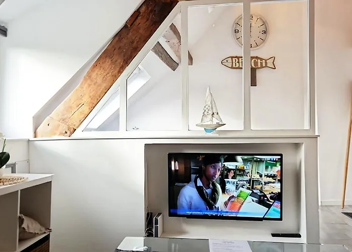 Logement Entier Saint Malo Vue Mer, Proche Ferry, Commerces Et Plage Solidor 50 M