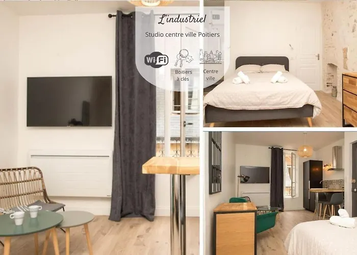 Grand Studio Industriel Dans Le Centre Historique