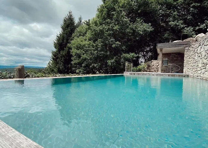 Villa avec piscine: Casa Do Cebro Casa Con Piscina Y Jacuzzi Privados