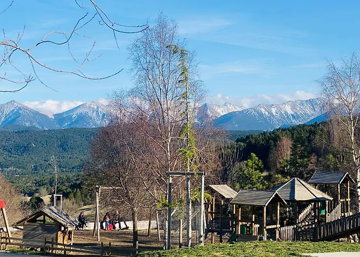 chalet près des pistes avec vue panoramique
