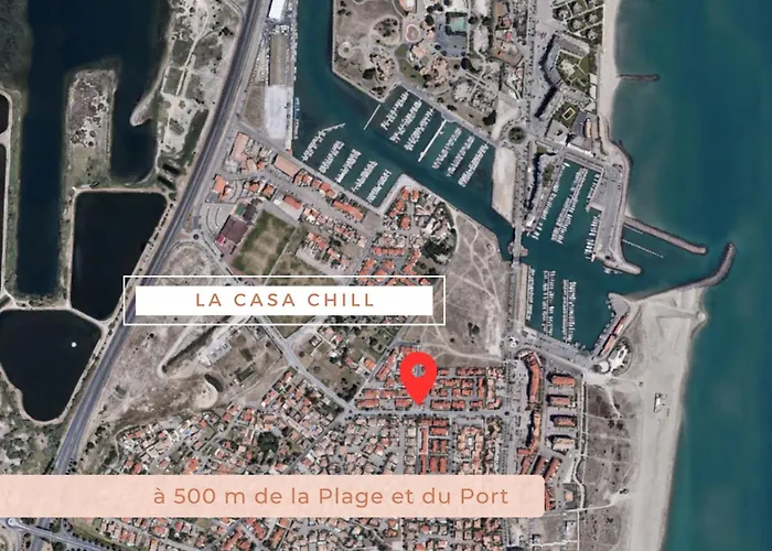CASA Chill I Port&Plage à 500 m I Parking Privé