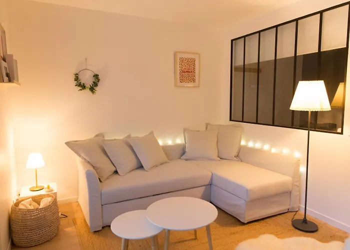 Appartement Terrasse Jardin à 2 pas de la plage