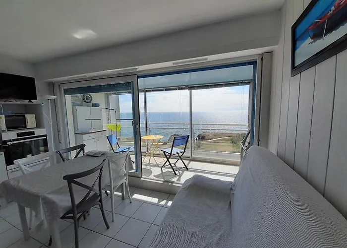 Studio Face Mer Avec Balcon-Veranda, Parking Prive, Criques A Proximite, Accueil Petits Chiens - Fr-1-324-32
