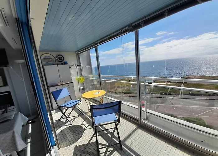 Studio Face Mer Avec Balcon-Veranda, Parking Prive, Criques A Proximite, Accueil Petits Chiens - Fr-1-324-32