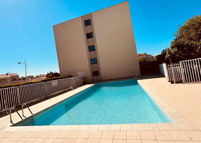 Studio moderne avec parking et piscine- 313