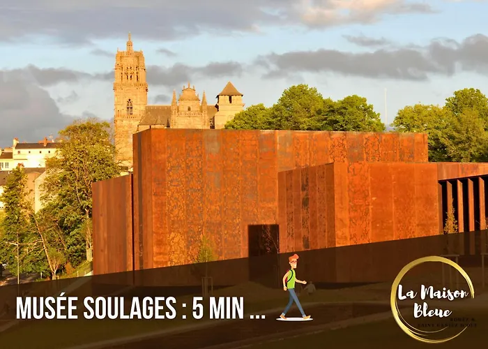 Cocon, vue Rodez, terrasse, box, musée Soulages