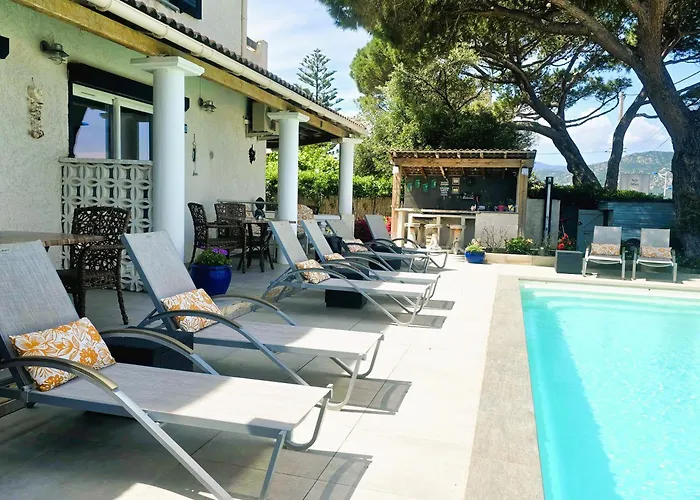 Appart Bleu Azur Piscine chauffée