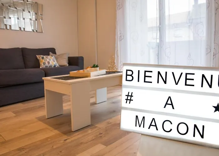 Charming T1 Mcon Center With Balcony