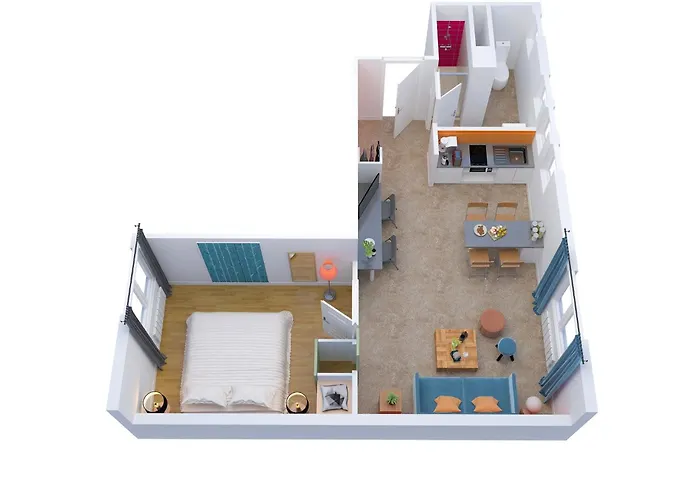 APPARTEMENTS Pieds à Terre à LORIENT - LUMINEUX - TOUT CONFORT