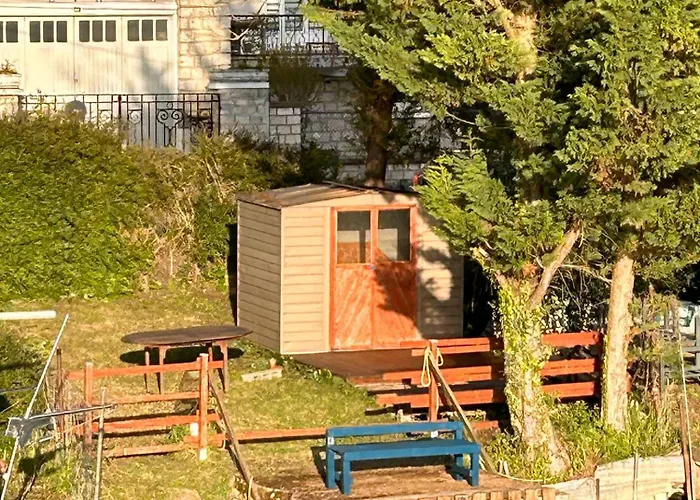 Appartement avec jardin intérieur 4 pers centre ville