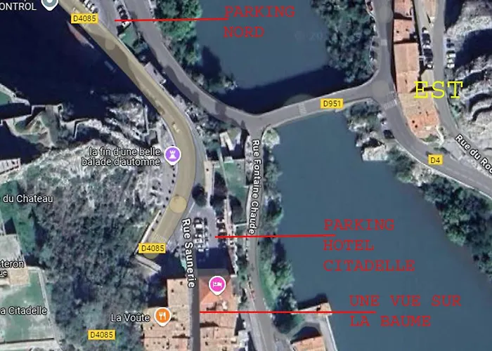 Une vue sur la Baume