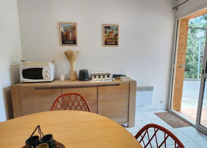 Appartement fonctionnel hauteurs de Collioure