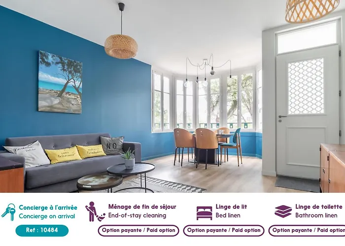 Maison pour 5 personnes - 500m de la plage