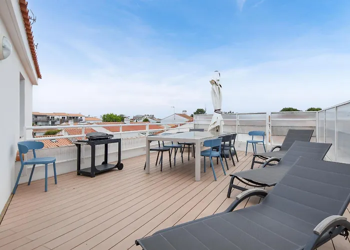 Appart pour 6 adultes et 2 enfants avec terrasse