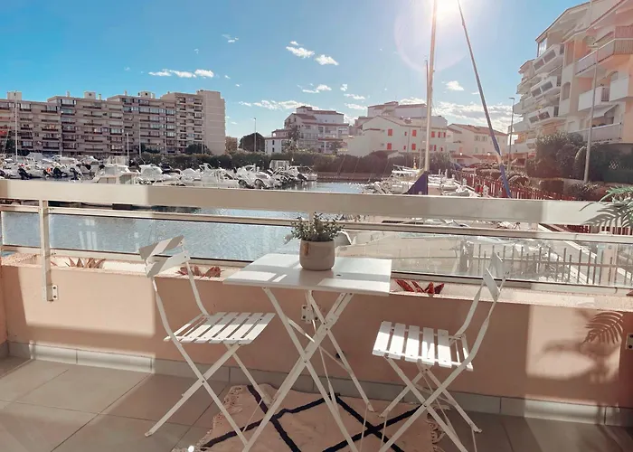 Magnifique T2 au calme avec une superbe vue sur le port